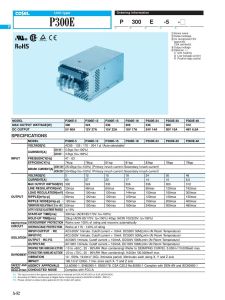 P300E-12 Cosel