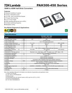 PAH450S48-48 TDK-Lambda