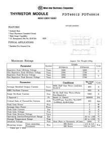 PDT40012 NIEC