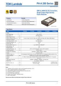 PH100A280-24 TDK-Lambda