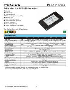 PH300F110-3 TDK-Lambda