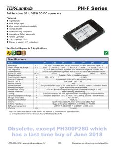 PH300F48-12 TDK-Lambda
