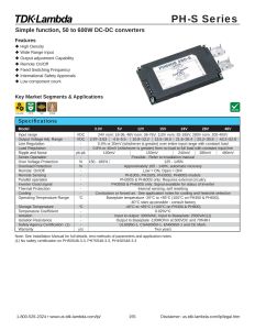 PH300S48-48 TDK-Lambda