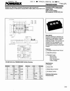PM400DHA060 Mitsubishi