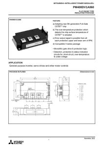 PM400DV1A060 Mitsubishi