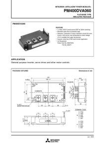 PM400DVA-060 Mitsubishi