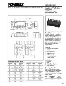 PM400DVA060-1 Mitsubishi