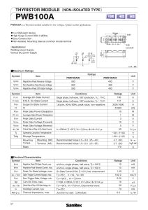 PWB100A30 SanRex