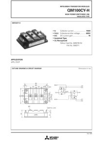 QM100CY-H Mitsubishi