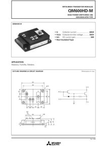 QM600HD-M Mitsubishi