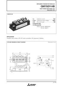QM75DY-HB Mitsubishi