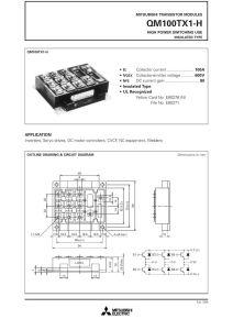 QM75TX1-H Mitsubishi