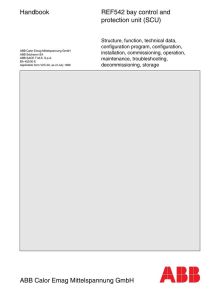 REF542 ABB