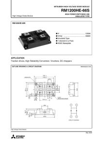 RM1200HF66S Mitsubishi