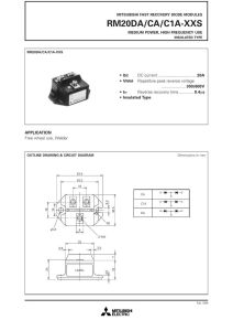 RM20CA-12S Mitsubishi