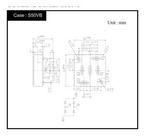S50VB80 Shindengen Diode & Rectifier Modules