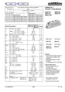 SKKH26-16D Semikron