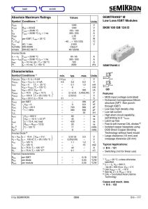 SKM100GB101D Semikron