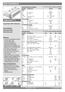 SKM300GB063D Semikron