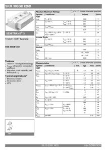 SKM300GB126D Semikron