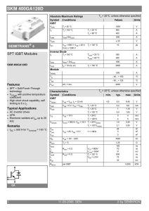 SKM400GA128D Semikron
