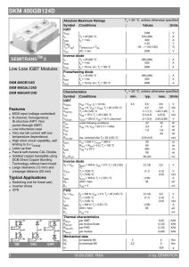 SKM400GB124D Semikron