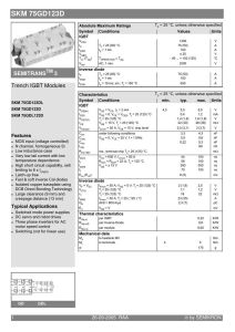 SKM75GD123D Semikron IGBT Modules