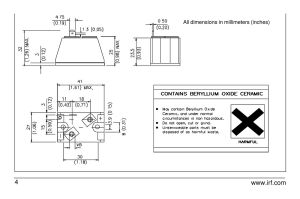 T50RIA40 International Rectifier Diode & Rectifier Modules