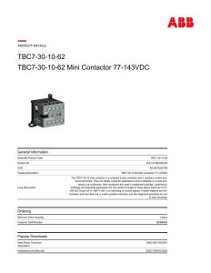 TBC7-30-10 ABB