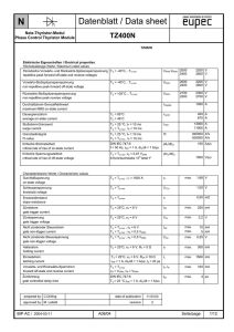 TZ400N20KOF Infineon (Eupec)