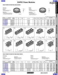 TZ500N16KOF Infineon (Eupec)