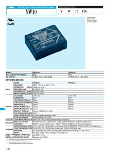 YW1012 Cosel