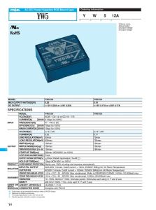 YW512U Cosel