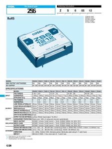 ZS60505 Cosel