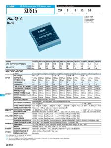 ZUS150505 Cosel