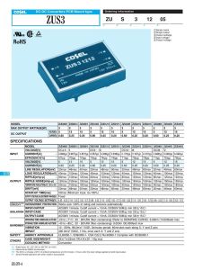 ZUS34812 Cosel