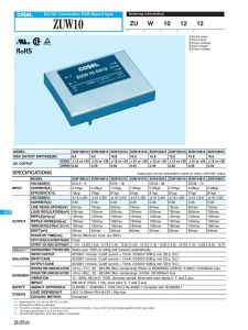 ZUW104812 Cosel