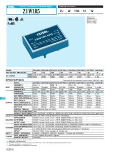 ZUW1R50512 Cosel